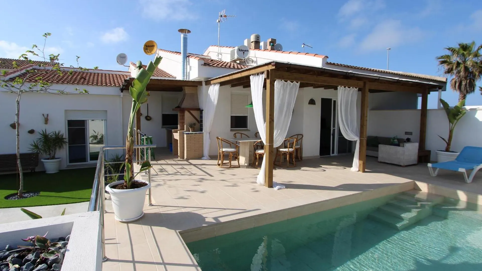 Vila Casa Cerca De La Playa, Climatizacion Opcional, Wifi Gratis - Es-184-2 Riumar Prázdninový dům