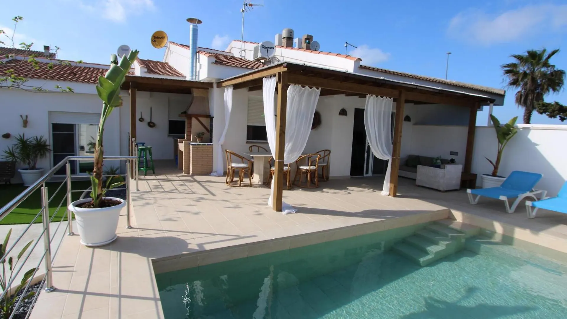 Casa Cerca De La Playa, Climatizacion Opcional, Wifi Gratis - Es-184-2 Villa Riumar